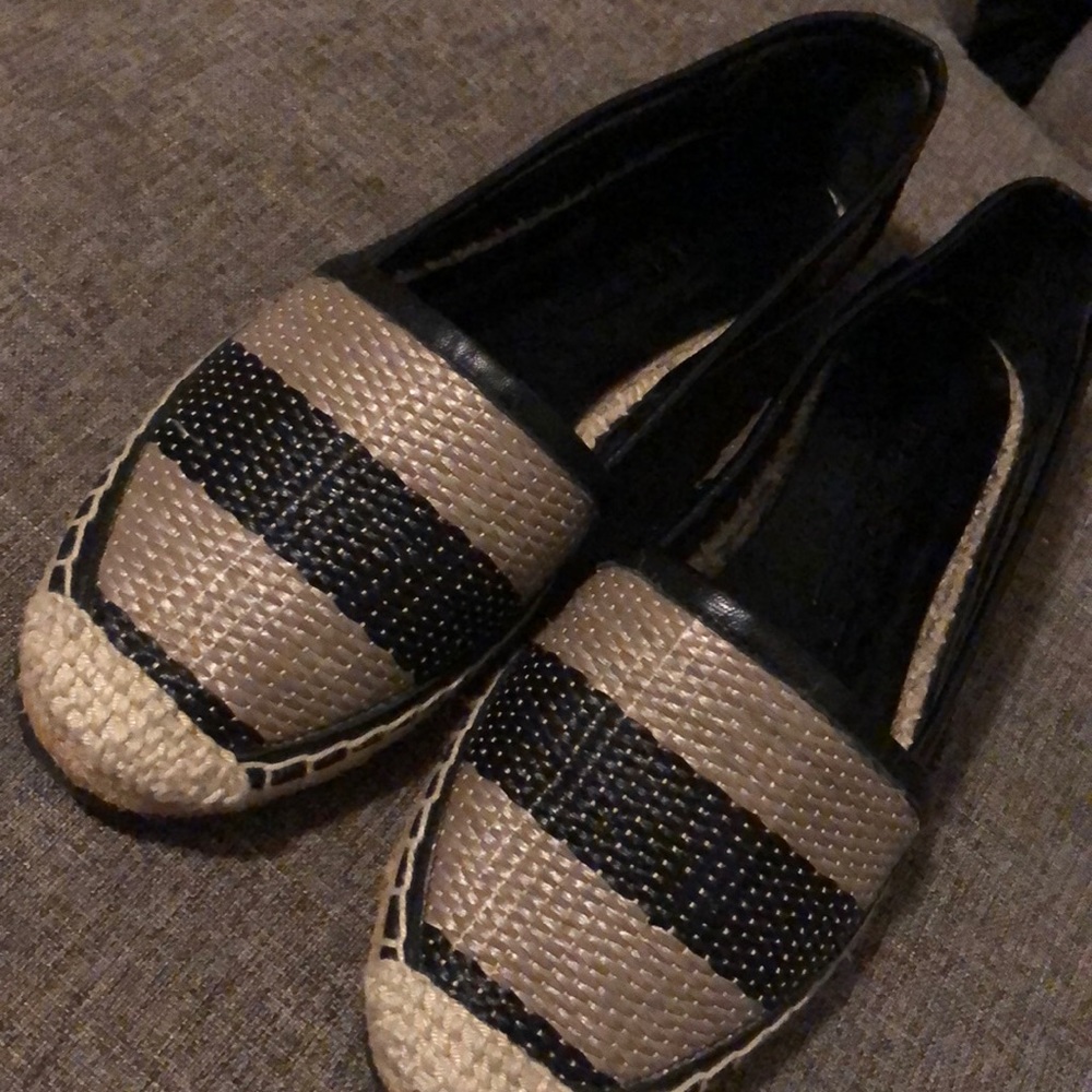 Authentic Burberry Strip Espadrilles